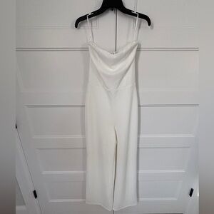 Lulu's Classic White Jumpsuit